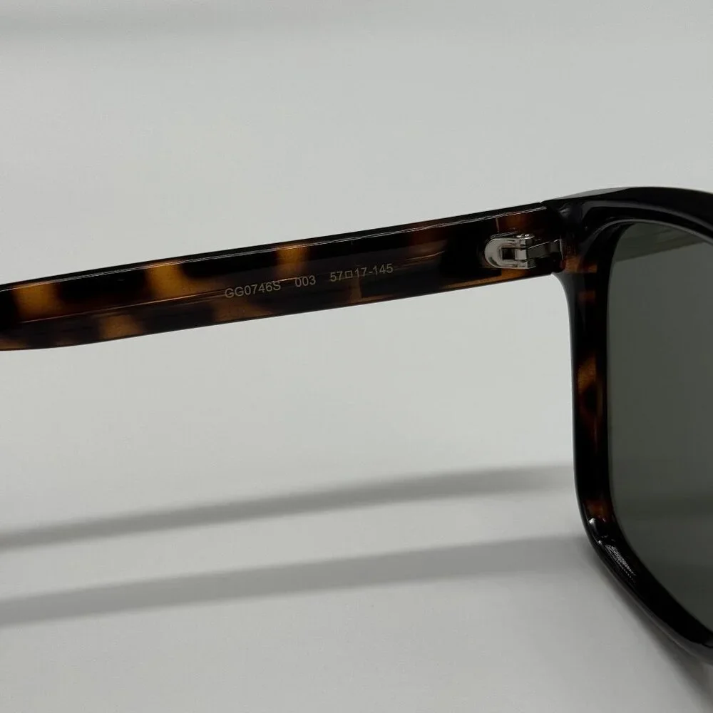 NEW GUCCI SUNGLASSES GG0746S 003 HAVANA EYEWEAR